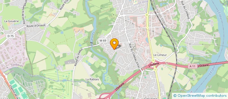 localisation de l'entreprise L' 4VENTURE ENSABLEE  LA CHAPELLE-SUR-ERDRE