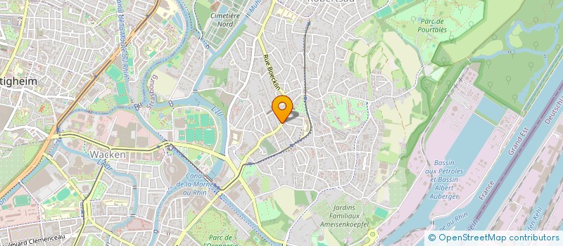 localisation de l'entreprise L 7 INVESTISSEMENTS à STRASBOURG