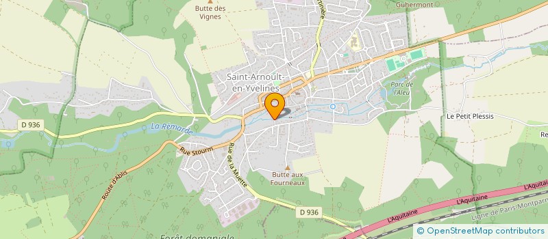 localisation de l'entreprise L'A 10 GRATUITE à SAINT-ARNOULT-EN-YVELINES