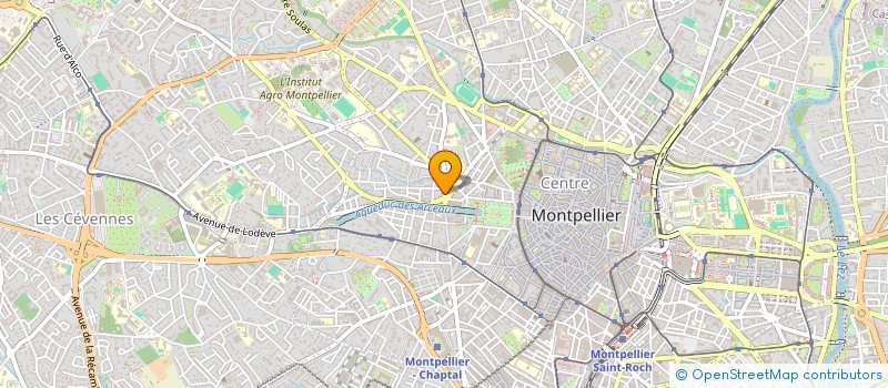 localisation de l'entreprise L&A  MONTPELLIER