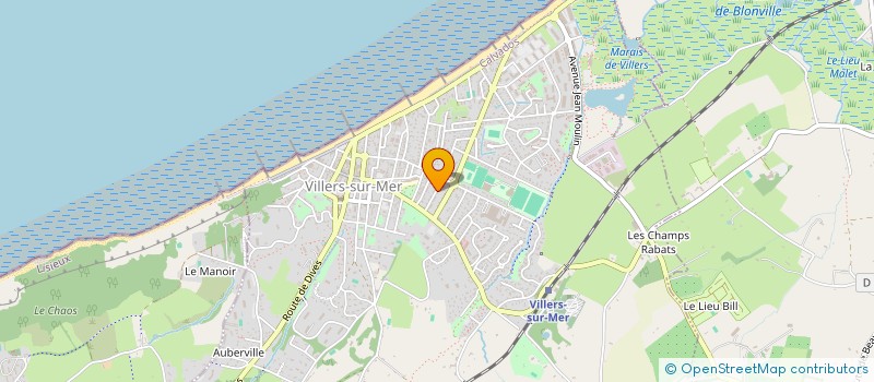 localisation de l'entreprise L&A  VILLERS-SUR-MER