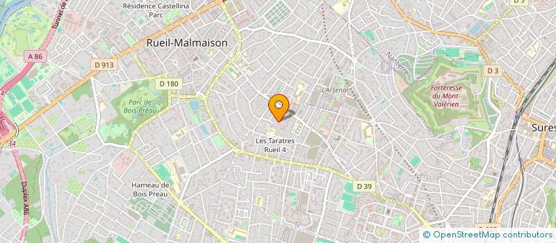 localisation de l'entreprise L&A à RUEIL-MALMAISON