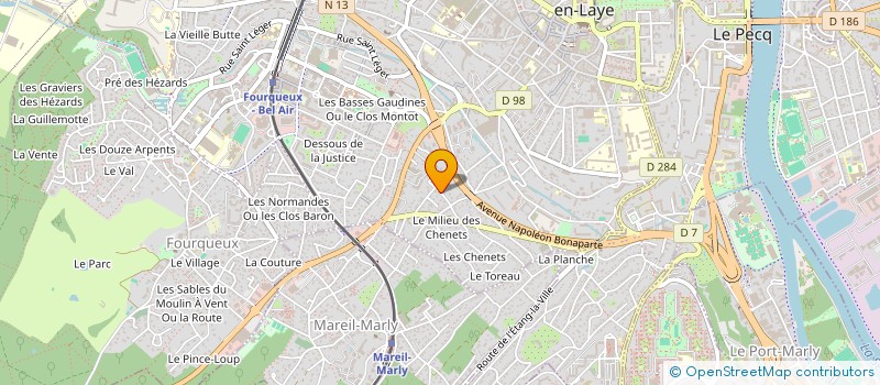 localisation de l'entreprise L.A.A CONSULTING  SAINT-GERMAIN-EN-LAYE