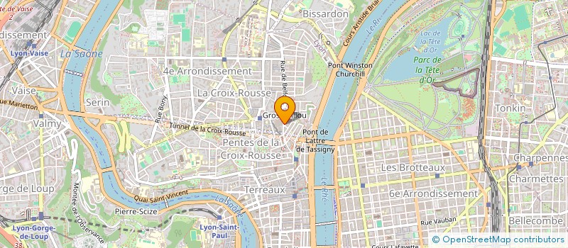 localisation de l'entreprise L'A ASSOCIATION POUR LA CREATION LITTERAIRE à LYON