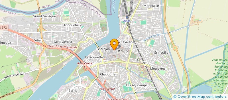 localisation de l'entreprise L.A.AVOCATS  ARLES