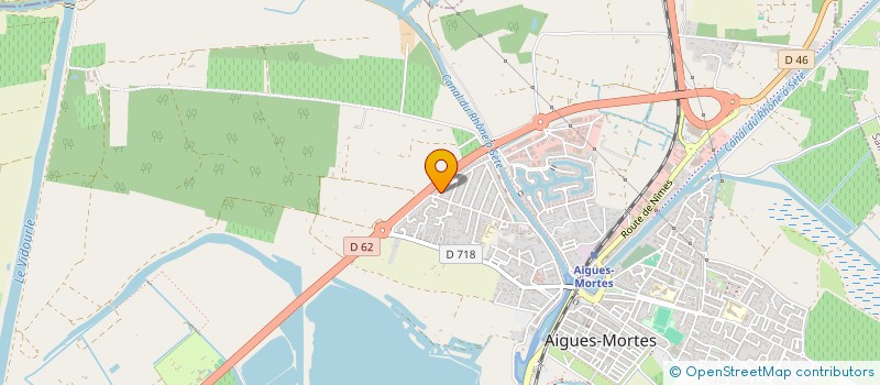 localisation de l'entreprise L.A.B  AIGUES-MORTES