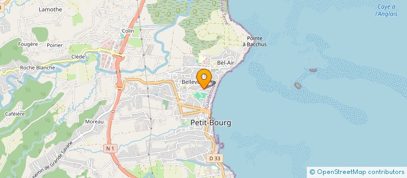 localisation de l'entreprise L'A B C DU CREA' FORMA à PETIT-BOURG