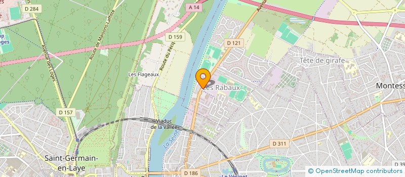 localisation de l'entreprise L'A.B + VOTRE TABLEAU A LA DEMANDE  MONTESSON