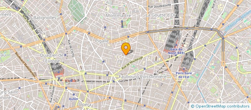 localisation de l'entreprise L.A BAT à PARIS