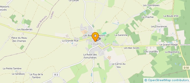 localisation de l'entreprise L'A BOIRE  LOUANS