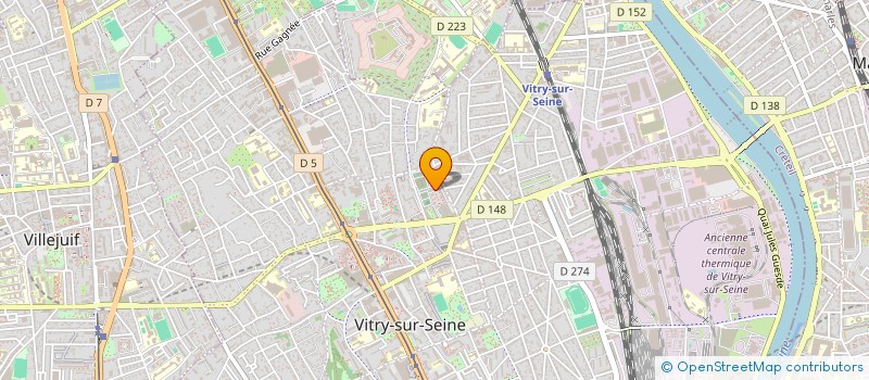 localisation de l'entreprise L A BULLE  VITRY-SUR-SEINE