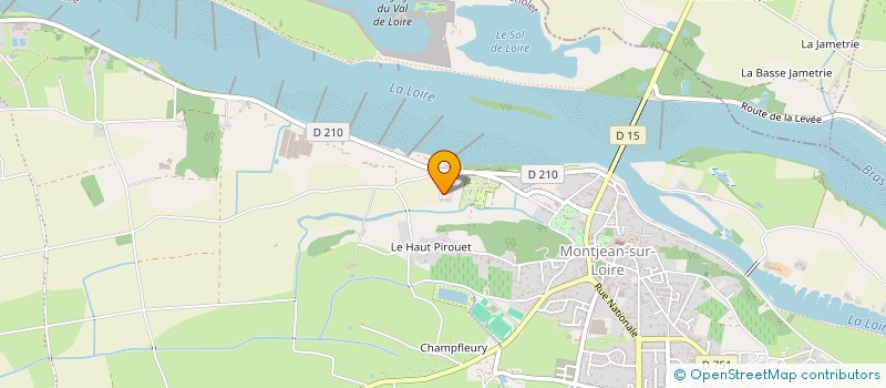 localisation de l'entreprise L.A.C  MAUGES-SUR-LOIRE