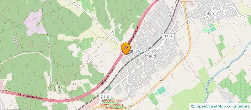 localisation de l'entreprise L.A.C  PARIS