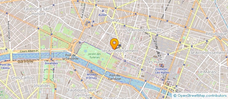 localisation de l'entreprise L.A.C CONSEILS à PARIS