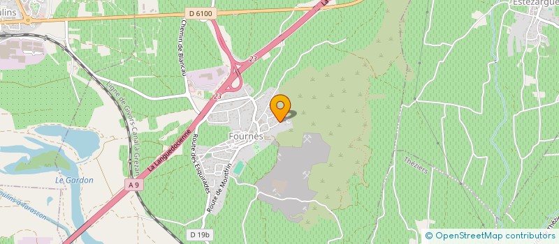 localisation de l'entreprise L.A CAPELLI  FOURNES