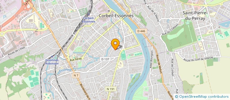 localisation de l'entreprise L.A CARS à CORBEIL-ESSONNES