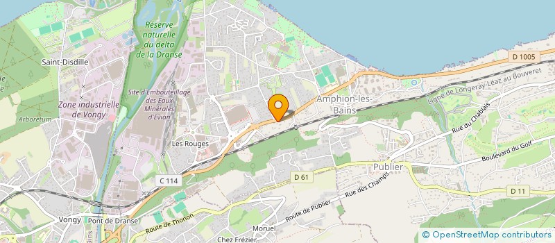 localisation de l'entreprise L.A. CONCEPT  PUBLIER