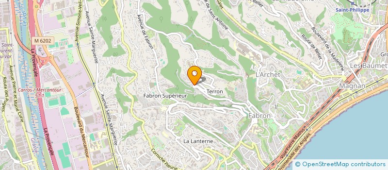 localisation de l'entreprise L&A CONSTATS LOCATIFS EXPERTS  NICE