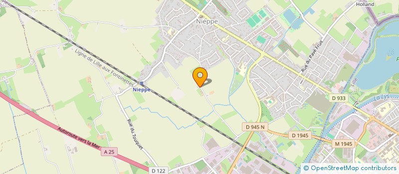 localisation de l'entreprise L.A CONSULTIM  NIEPPE