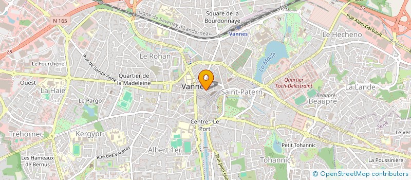 localisation de l'entreprise L.A. CONSULTING à VANNES