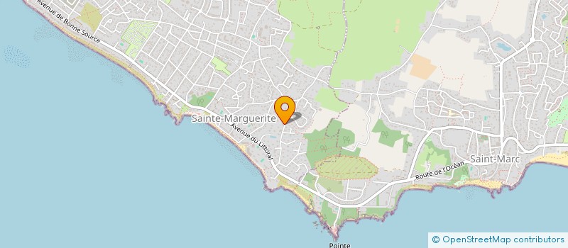 localisation de l'entreprise L.A. CORPORATION à PORNICHET