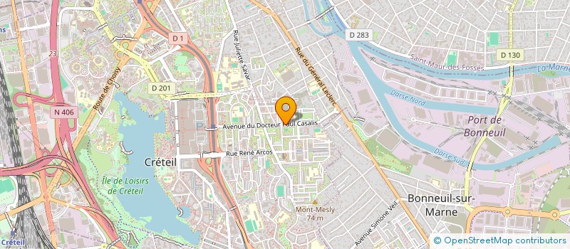 localisation de l'entreprise L.A.D AUTOS  CRETEIL