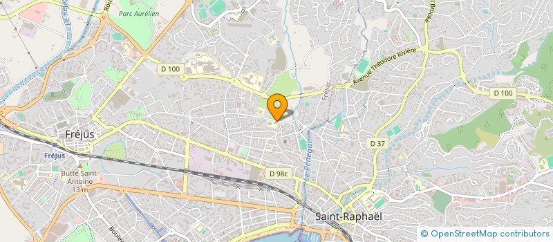 localisation de l'entreprise L&A DISTRIBUTION à FREJUS