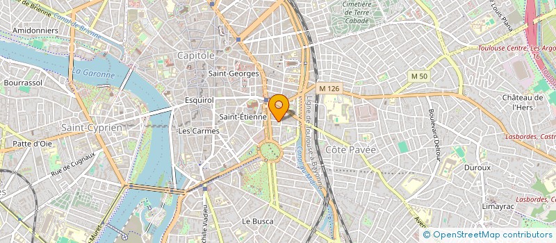 localisation de l'entreprise L.A. FINANCE & DEVELOPPEMENT à TOULOUSE