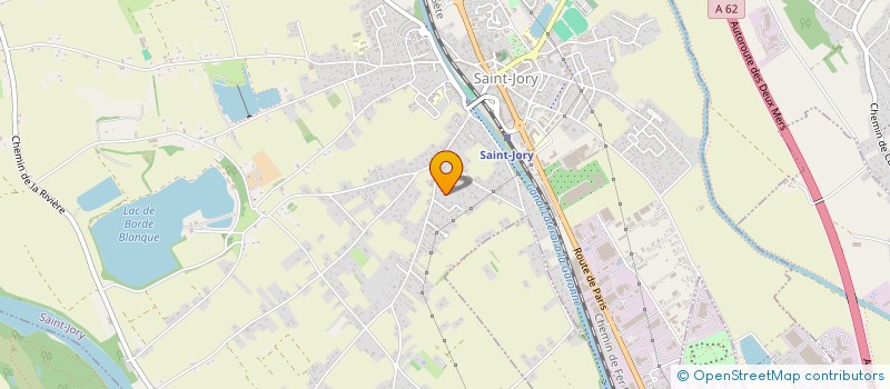 localisation de l'entreprise L A G I  SAINT-JORY