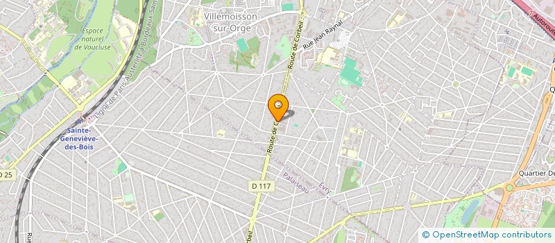 localisation de l'entreprise L.A.H. AVOCATS  MORSANG-SUR-ORGE