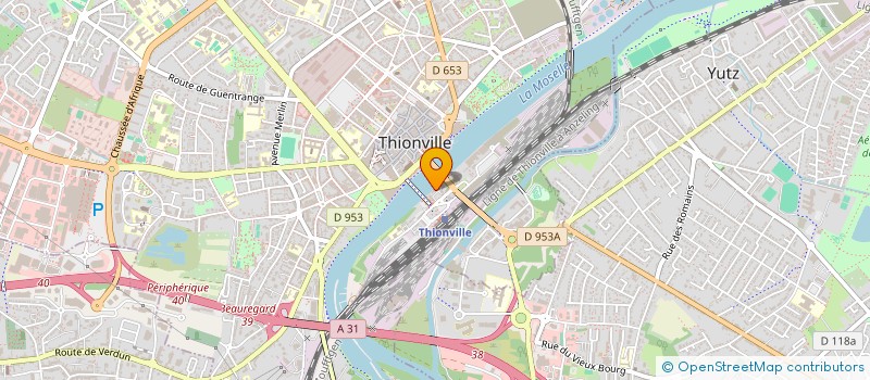 localisation de l'entreprise L&A HOLDING à THIONVILLE