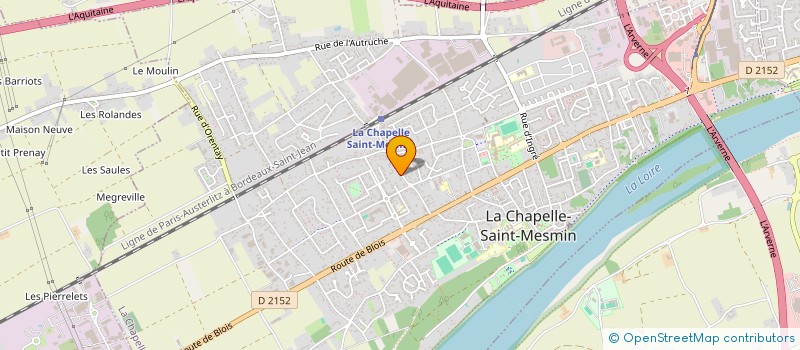 localisation de l'entreprise L'A-I-F-A-F (L'ASSOCIATION DES IVOIRO-FRANCO-AFRICAIN DE FRANCE) à LA CHAPELLE-SAINT-MESMIN