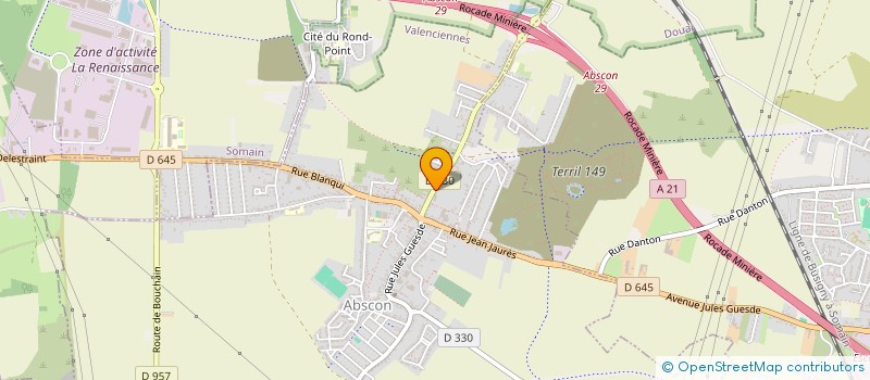 localisation de l'entreprise L&A IMMO  ABSCON