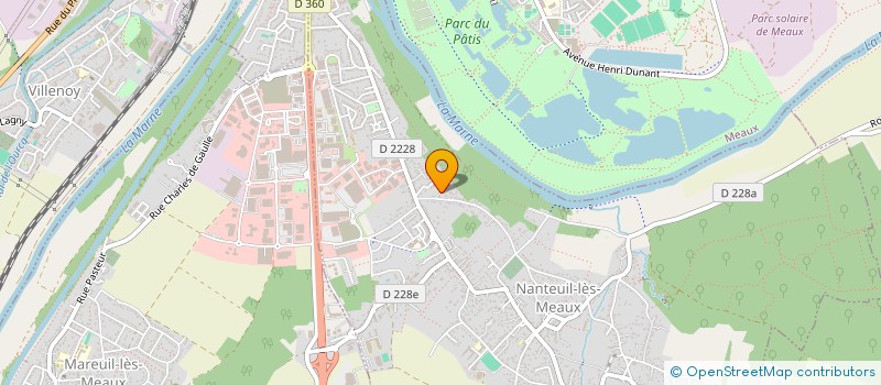 localisation de l'entreprise L&A IMMO  NANTEUIL-LES-MEAUX