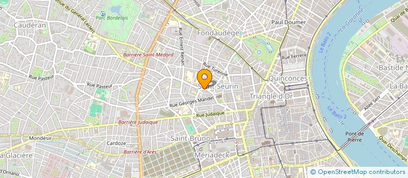 localisation de l'entreprise L & A IMMOBILIER  BORDEAUX