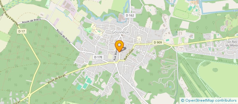 localisation de l'entreprise L & A IMMOBILIER  GOUVIEUX