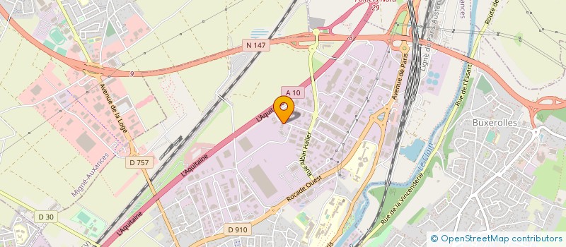 localisation de l'entreprise L.A INVEST  SAINT-MARTIN-LA-PALLU