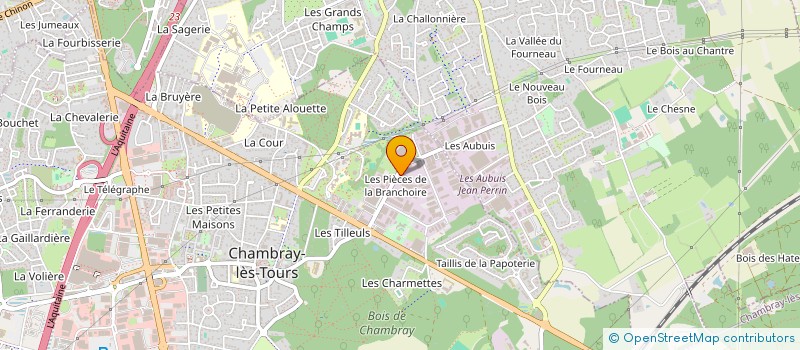 localisation de l'entreprise L.A INVESTISSEMENTS  CHAMBRAY-LES-TOURS