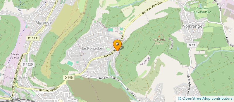 localisation de l'entreprise L A L  HAYANGE