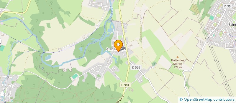 localisation de l'entreprise L.A.L  AUX MARAIS