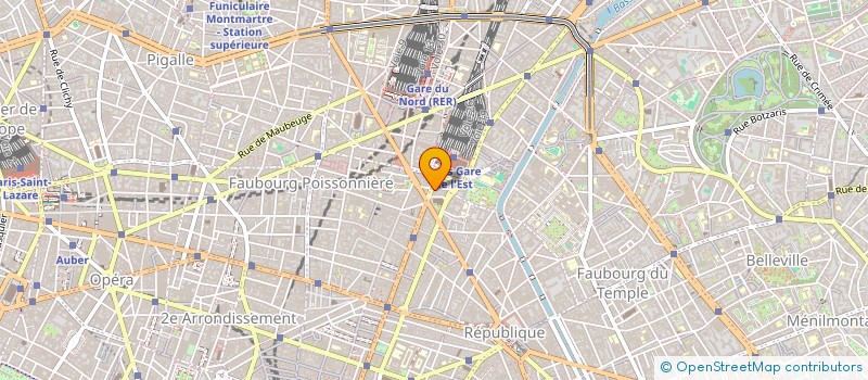 localisation de l'entreprise L.A.M.  PARIS