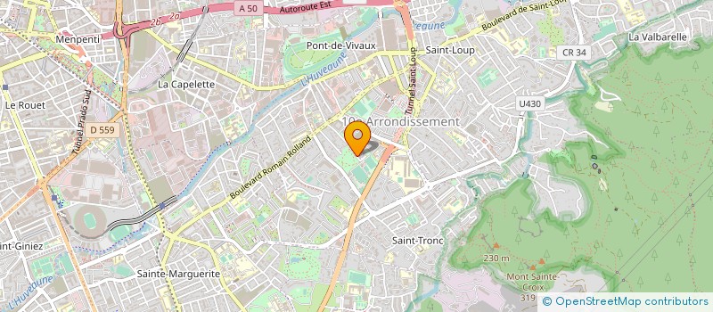 localisation de l'entreprise L.A.M  MARSEILLE