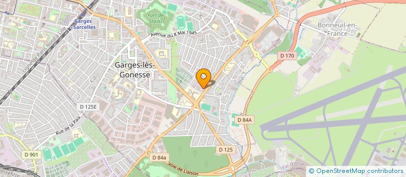 localisation de l'entreprise L.A.M AUTO-ECOLE  GARGES-LES-GONESSE