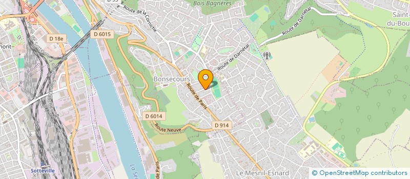 localisation de l'entreprise L.A.M.B  BONSECOURS