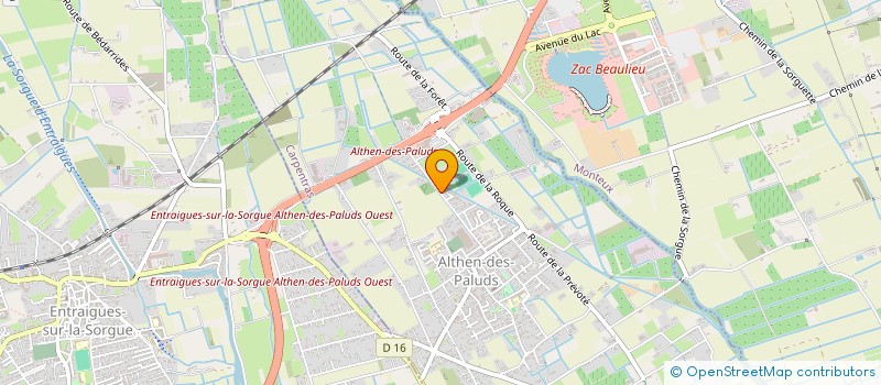 localisation de l'entreprise L'A.M.I.E  MONTEUX