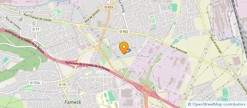 localisation de l'entreprise L.A MULTISERVICES  FLORANGE