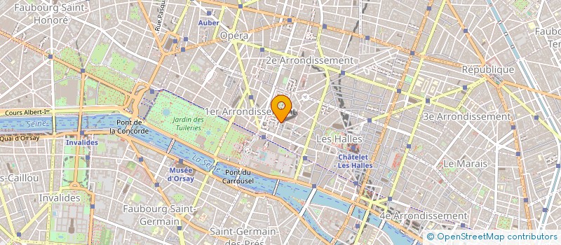 localisation de l'entreprise L.A.O. à PARIS
