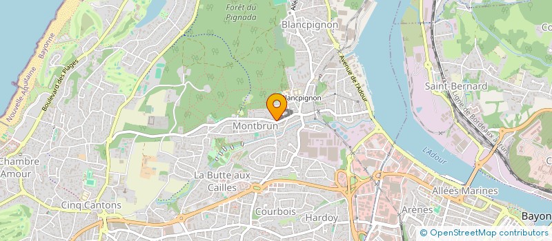 localisation de l'entreprise L.A.P.I.S à ANGLET