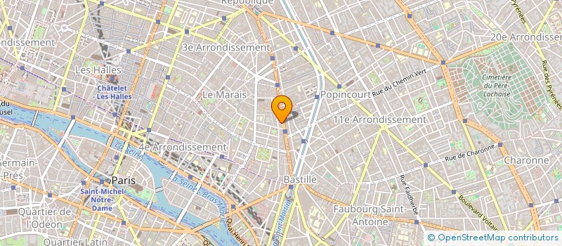 localisation de l'entreprise L A R S  PARIS