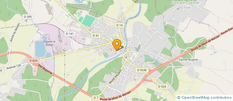 localisation de l'entreprise L.A. RENOVATION  TARTAS